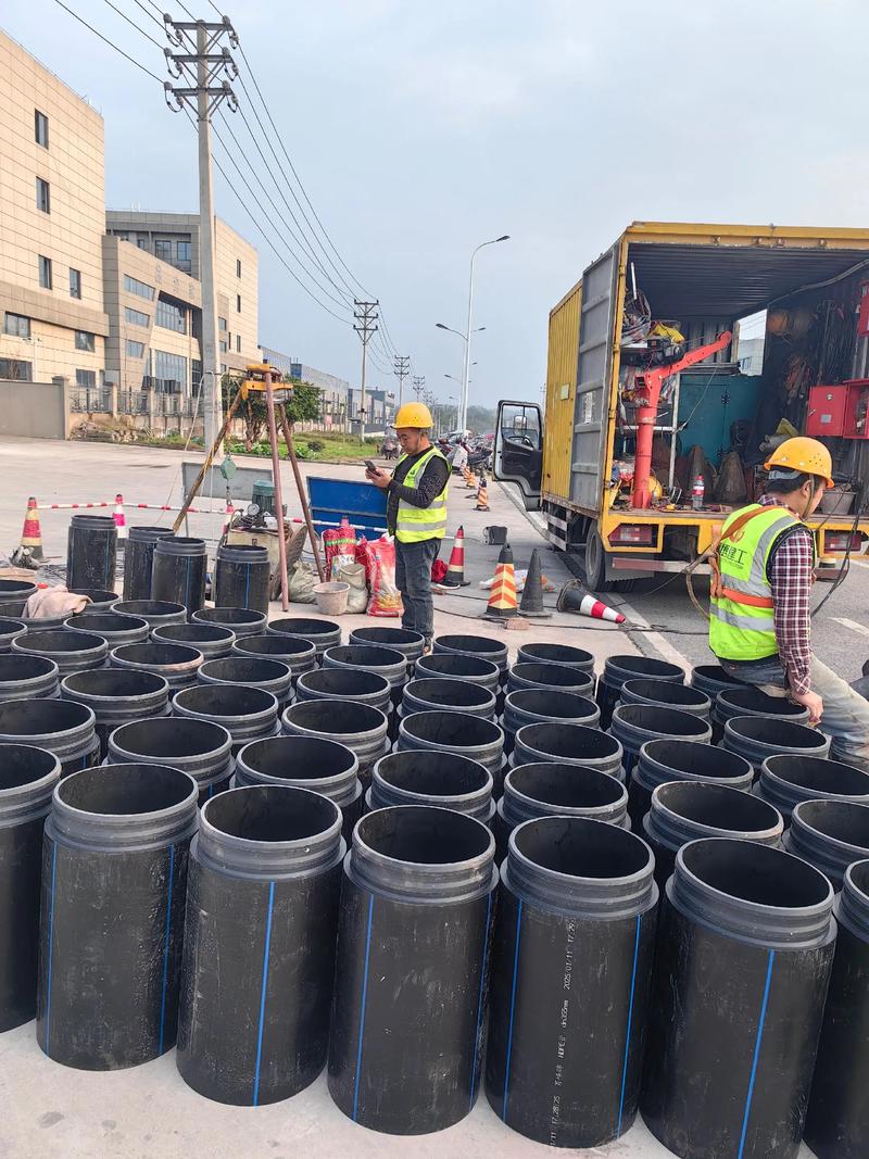 东河管道短管置换